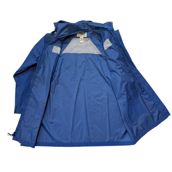 LL Bean Vintage Trail Parka Hooded Rain Jacket Women's size XL - Picture 4 of 5